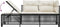 vidaXL - 3-delige - Loungeset - met - kussens - poly - rattan - zwart