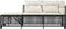 vidaXL - 3-delige - Loungeset - met - kussens - poly - rattan - zwart