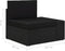 vidaXL - 3-delige - Loungeset - poly - rattan - zwart