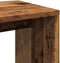 vidaXL - 3-delige - Tafeltjesset - bewerkt - hout - oud - houtkleurig