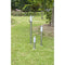vidaXL 3-delige Tuinlampenset waterdicht roestvrij staal