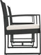 vidaXL - 3-delige - Tuinset - met - kussens - polypropeen - rattan - zwart