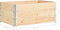 vidaXL - 3 - st - Plantenbakken - verhoogd - 100x150 - cm - massief - grenenhout