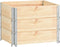 vidaXL - 3 - st - Plantenbakken - verhoogd - 60x80 - cm - massief - grenenhout