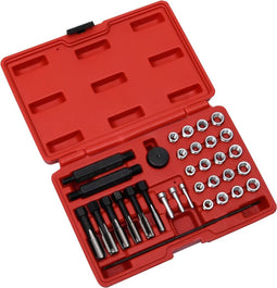 vidaXL 33-delige Gloeibougie schroefdraadreparatieset M8 M10 M12