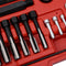 vidaXL 33-delige Gloeibougie schroefdraadreparatieset M8 M10 M12