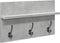 vidaXL - 4-delige - Garderobe - set - bewerkt - hout - betongrijs