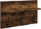 vidaXL - 4-delige - Garderobe - set - bewerkt - hout - gerookt - eikenkleurig