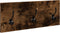 vidaXL - 4-delige - Garderobe - set - bewerkt - hout - gerookt - eikenkleurig