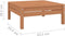 vidaXL - 4-delige - Loungeset - massief - grenenhout - honingbruin