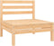 vidaXL - 4-delige - Loungeset - massief - grenenhout