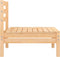 vidaXL - 4-delige - Loungeset - massief - grenenhout