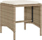 vidaXL - 4-delige - Loungeset - met - kussens - poly - rattan - beige