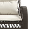 vidaXL - 4-delige - Loungeset - met - kussens - poly - rattan - bruin