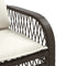 vidaXL - 4-delige - Loungeset - met - kussens - poly - rattan - bruin