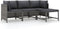 vidaXL - 4-delige - Loungeset - met - kussens - poly - rattan - grijs
