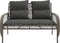 vidaXL - 4-delige - Loungeset - met - kussens - poly - rattan - grijs