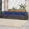 vidaXL - 4-delige - Loungeset - met - kussens - poly - rattan - grijs