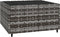 vidaXL - 4-delige - Loungeset - met - kussens - poly - rattan - grijs