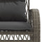 vidaXL - 4-delige - Loungeset - met - kussens - poly - rattan - grijs