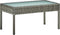 vidaXL - 4-delige - Loungeset - met - kussens - poly - rattan - grijs