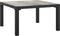 vidaXL - 4-delige - Loungeset - poly - rattan - zwart - en - grijs