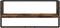 vidaXL - 4-delige - Wandschappenset - met - stangen - bewerkt - hout - gerookt - eiken