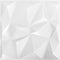 vidaXL - 48 - st - Wandpanelen - 3D - diamant - 12 - m² - 50x50 - cm - wit