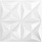 vidaXL - 48 - st - Wandpanelen - 3D - origami - 12 - m² - 50x50 - cm - wit