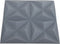 vidaXL - 48 - st - Wandpanelen - 3D - origami - 12 - m² - 50x50 - cm - grijs