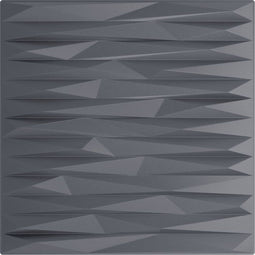 vidaXL - 48 - st - Wandpanelen - steen - 12 - m² - 50x50 - cm - XPS - grijs