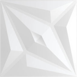 vidaXL - 48 - st - Wandpanelen - ster - 12 - m² - 50x50 - cm - XPS - wit