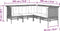 vidaXL - 5-delige - Loungeset - met - kussens - poly - rattan - grijs