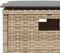 vidaXL - 5-delige - Tuinset - met - kussens - poly - rattan - beige