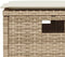 vidaXL - 5-delige - Tuinset - met - kussens - poly - rattan - beige