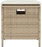vidaXL - 5-delige - Tuinset - met - kussens - poly - rattan - beige