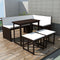 vidaXL-5-delige-Tuinset-staal-poly-rattan-bruin