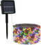 vidaXL - 5 - st - Lichtslinger - met - 200 - LED's - solar - binnen/buiten - meerkleurig