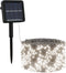 vidaXL - 5 - st - Lichtslinger - met - 200 - LED's - solar - binnen/buiten - koudwit