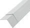 vidaXL - 5 - st - Terras - hoekplinten - 170 - cm - aluminium - zilverkleurig