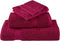 vidaXL - 6-delige - Handdoekenset - SOLUND - 600 - g/m² - bordeauxrood