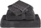 vidaXL - 6-delige - Handdoekenset - SOLUND - 600 - g/m² - antracietkleurig