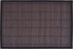 vidaXL - 6 - Placemats - bamboe - 30 - x - 45 - cm - donkerbruin