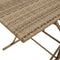 vidaXL - 7-delige - Tuinset - met - kussens - poly - rattan - beige