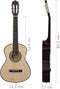 vidaXL - 8-delige - Gitaarset - klassiek - kinderen - en - beginner - 1/2 - 34