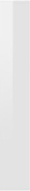 vidaXL - 800962 - - Boekenkast - 40x30x189 - cm - bewerkt - hout - hoogglans - wit