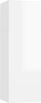 vidaXL - 803356 - - Tv-meubel - 30,5x30x90 - cm - hoogglans - wit - bewerkt - hout