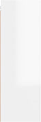 vidaXL - 803356 - - Tv-meubel - 30,5x30x90 - cm - hoogglans - wit - bewerkt - hout