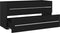 vidaXL - 804719 - - Wastafelkast - 100x38,5x48 - cm - bewerkt - hout - zwart