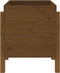 vidaXL - 810552 - - Plantenbak - 62x50x57 - cm - massief - grenenhout - honingbruin